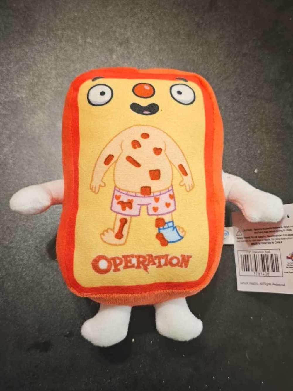Operation Plush Toy - Yellow & Orange Kids Soft Toy